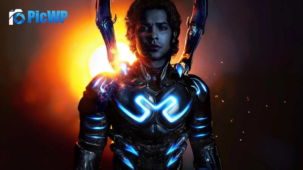 Xolo Maridueña as Blue Beetle 5K PC Wallpaper