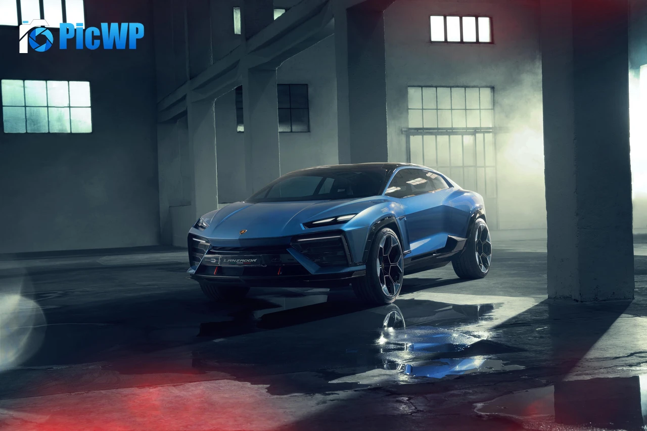 Lamborghini Lanzador Concept cars 5K PC Wallpaper
