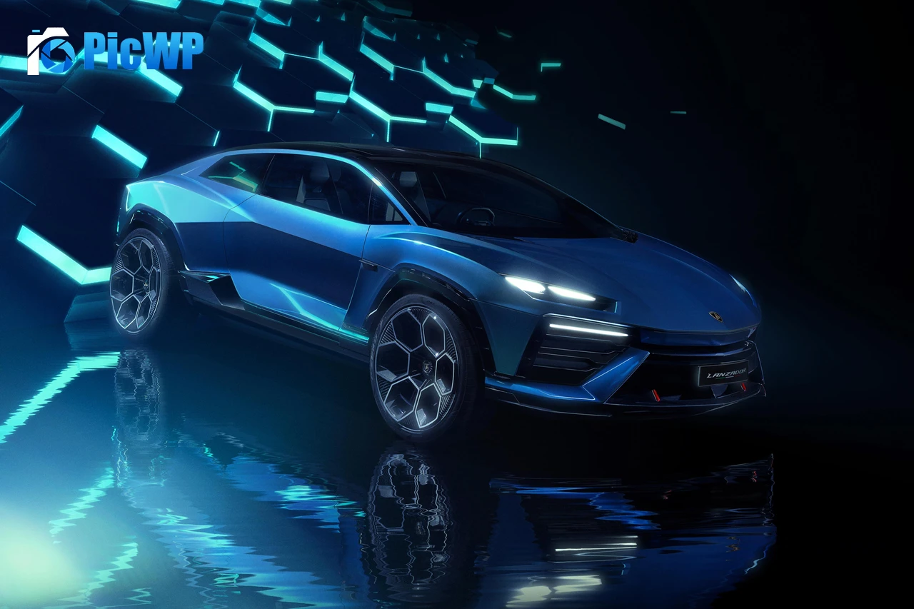 Lamborghini Lanzador EV Concept 5K PC Wallpaper