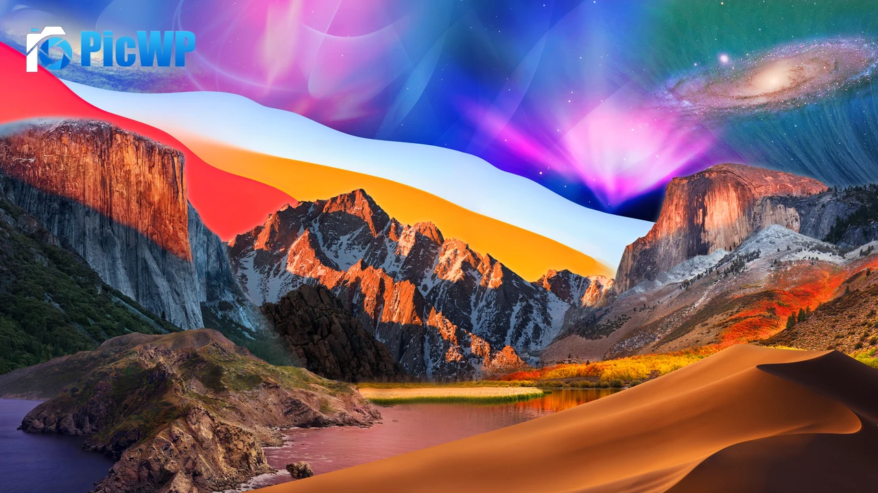 macOS Fusion 8K PC Wallpaper