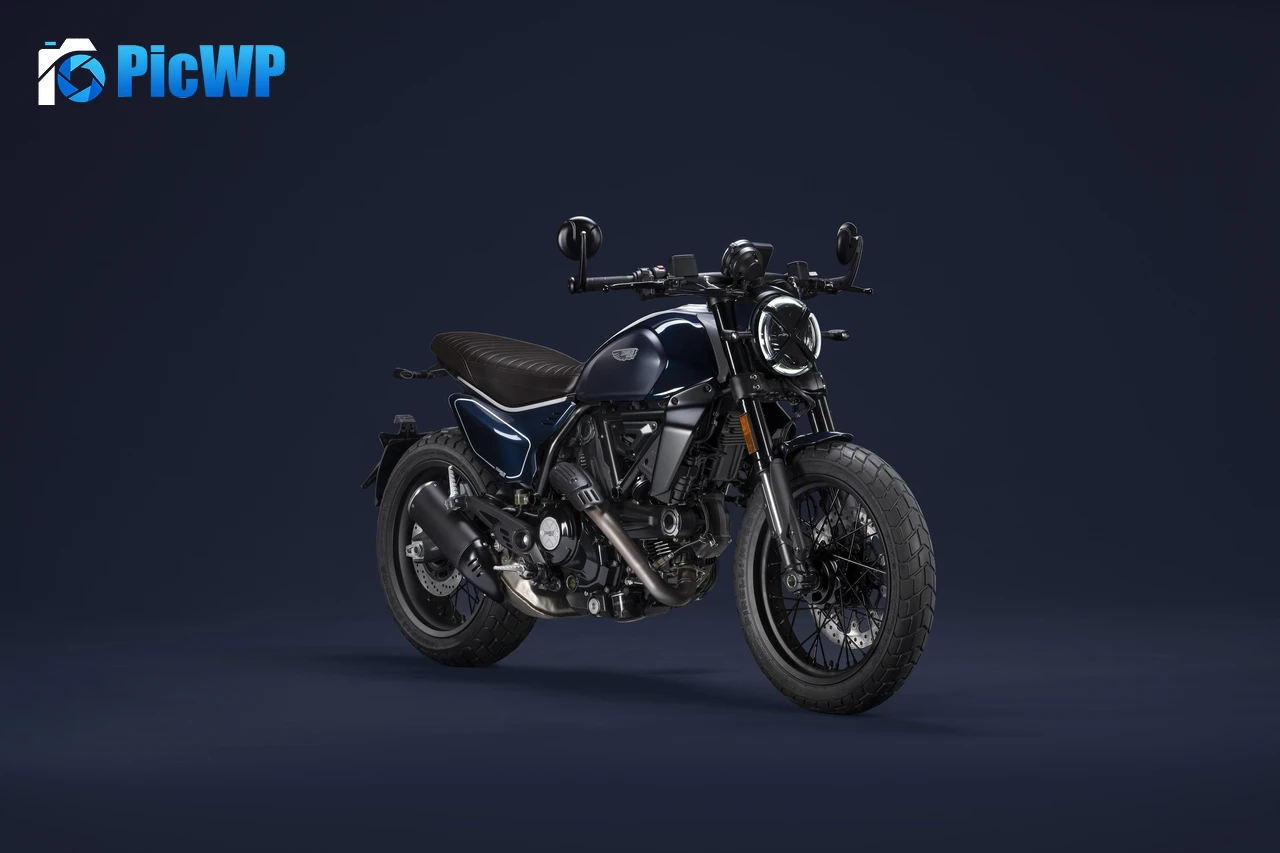 Ducati Scrambler Nightshift Cafe racer 4K PC Wallpaper