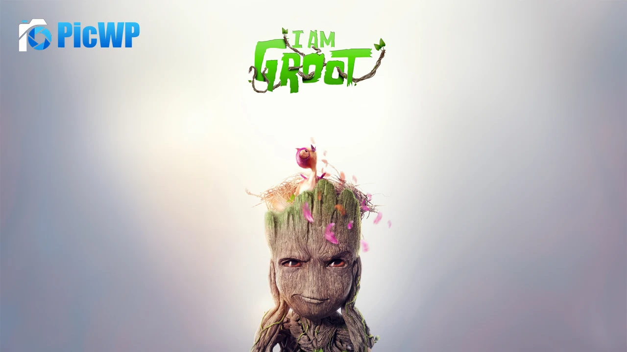 I Am Groot Season 2 6K PC Wallpaper