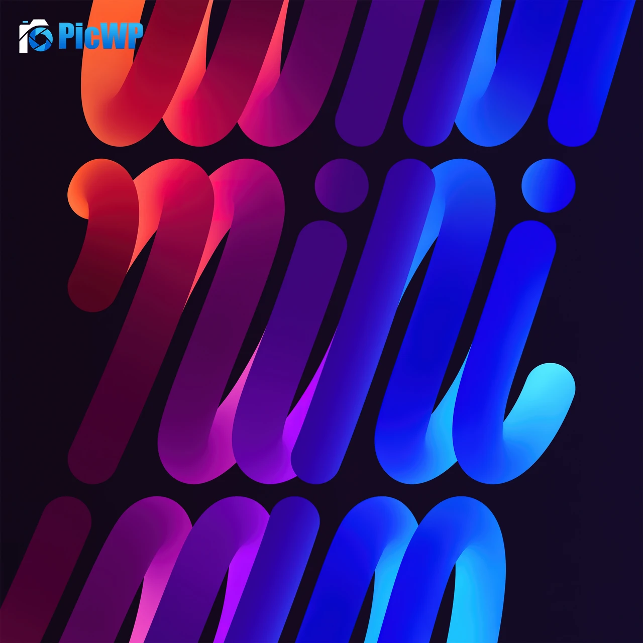 iPad Mini Colorful Aesthetic 4K Fold Wallpaper