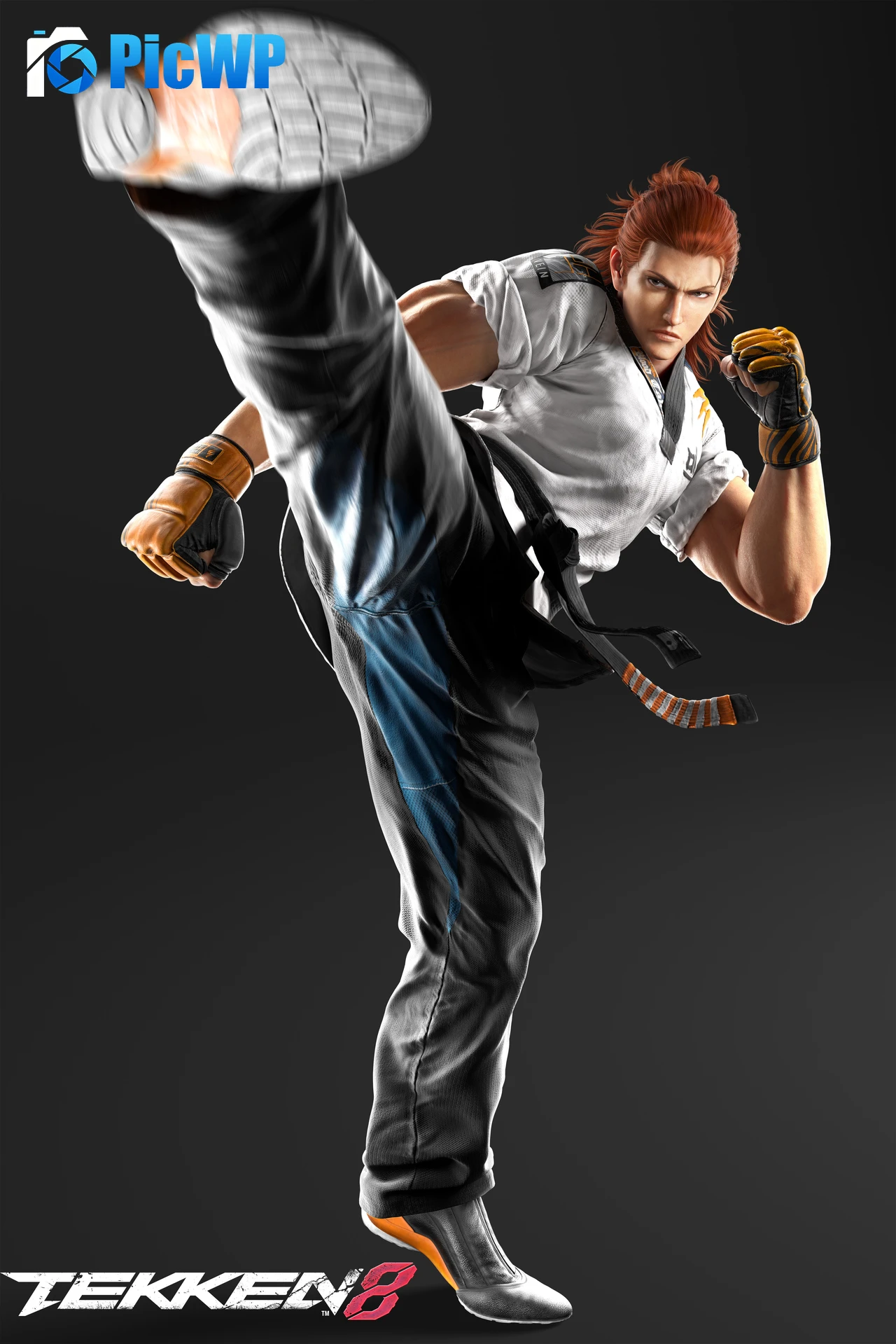 Hwoarang in Tekken 8 iPhone 6K Mobile Wallpaper