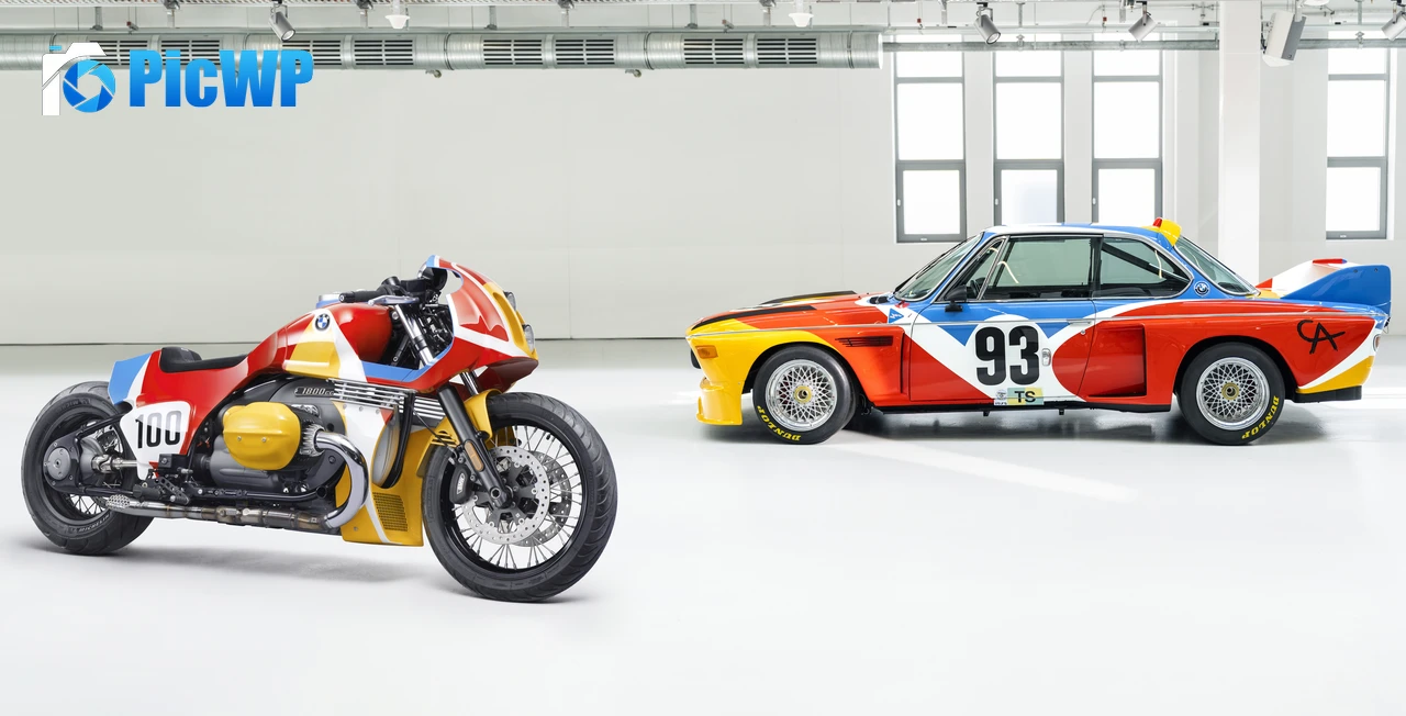 BMW 1.8 CSL Art Bike BMW Art car 9K PC Wallpaper