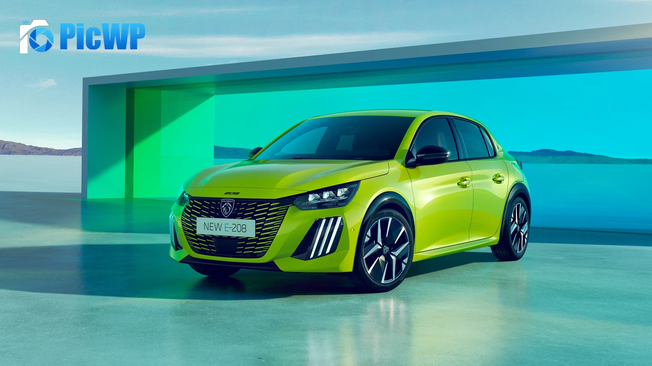Peugeot e-208 GT Electric cars 8K PC Wallpaper