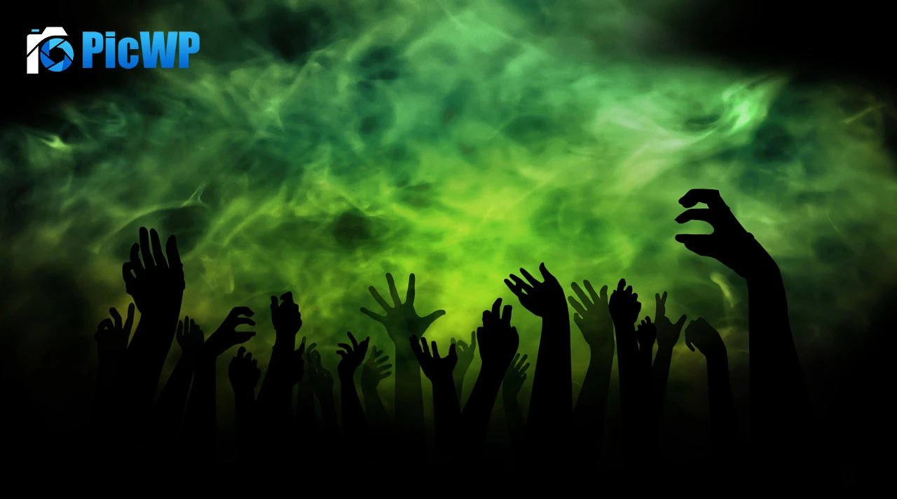 Silhouette Hands 7K PC Wallpaper