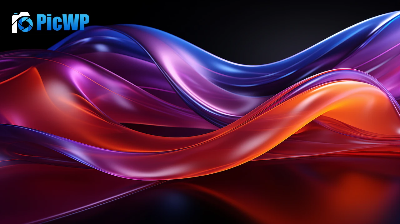 Glass Multicolor 9K PC Wallpaper