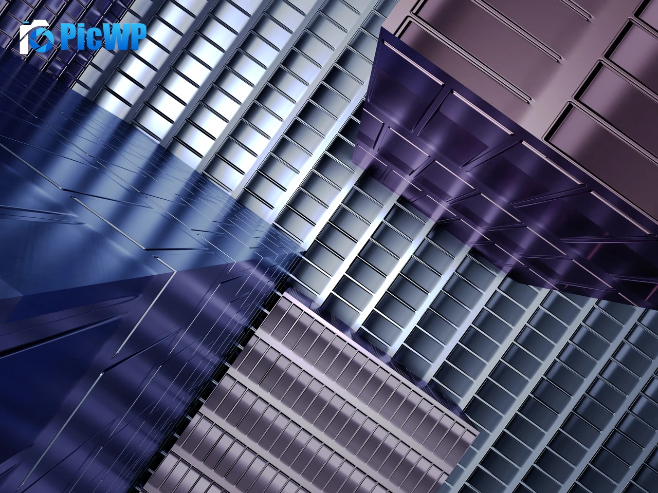 Metal structure Pattern 4K PC Wallpaper