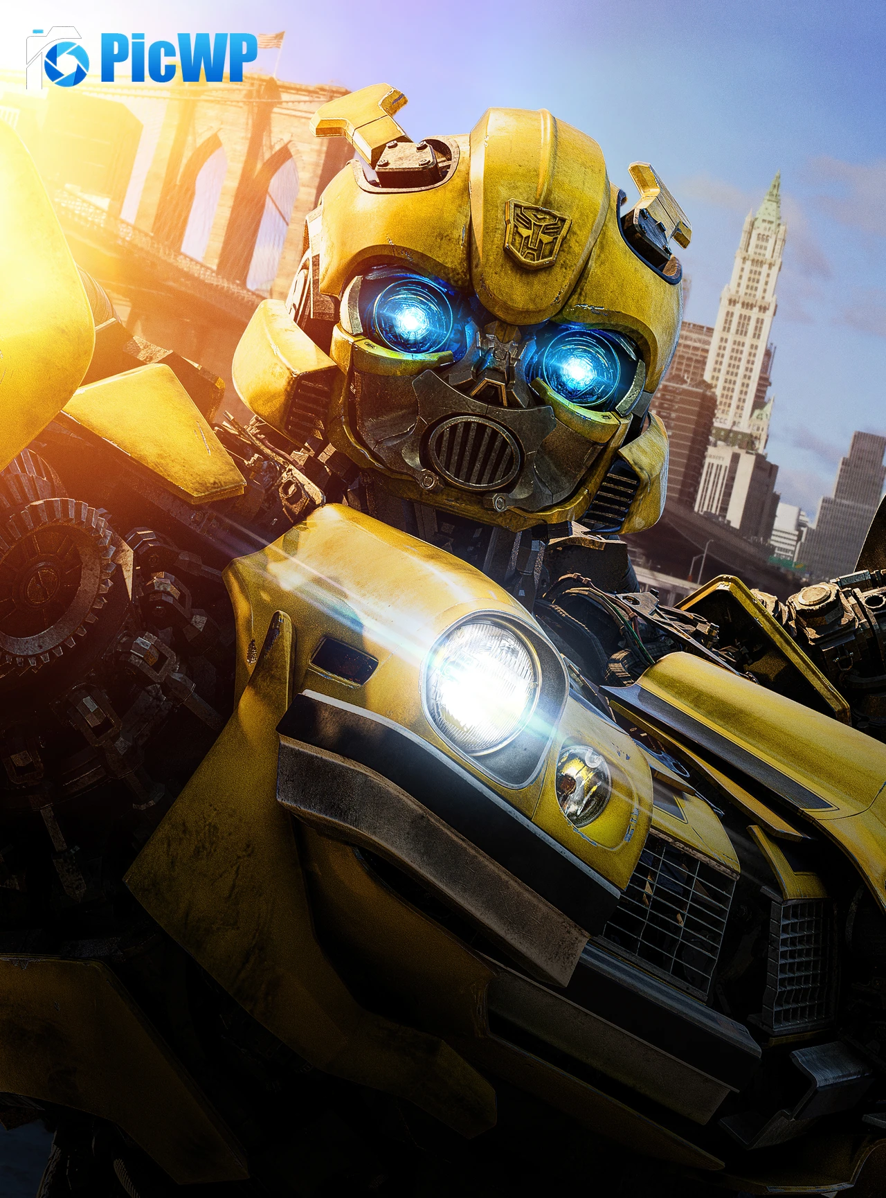 Transformers: Rise of the Beasts Bumblebee 6K Mobile Wallpaper