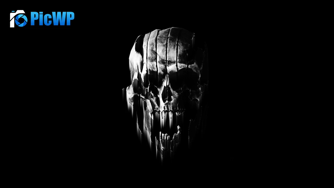 Skull AMOLED 6K PC Wallpaper