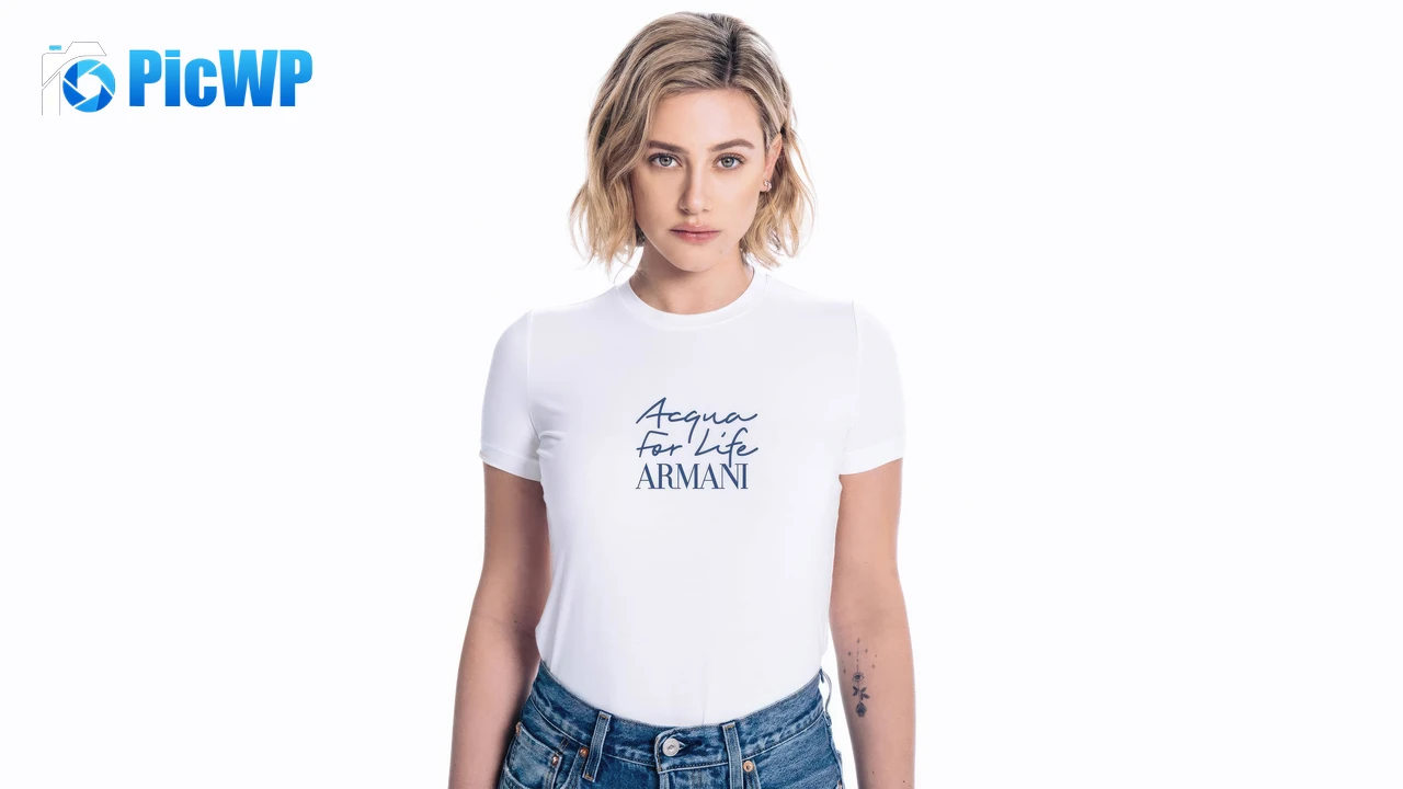 Lili Reinhart White 6K PC Wallpaper