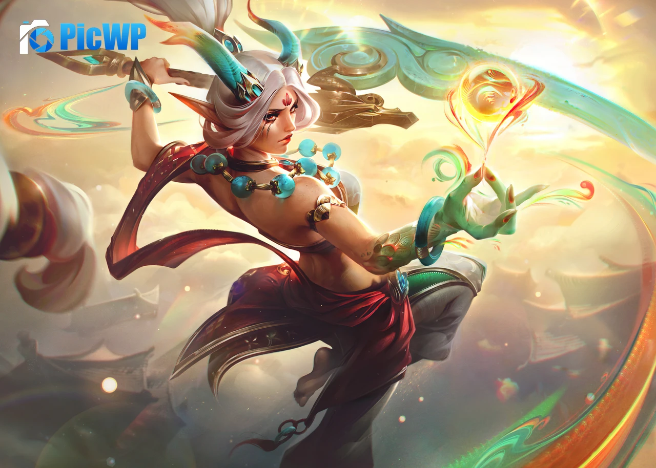 Heavenscale Diana League of Legends 4K PC Wallpaper