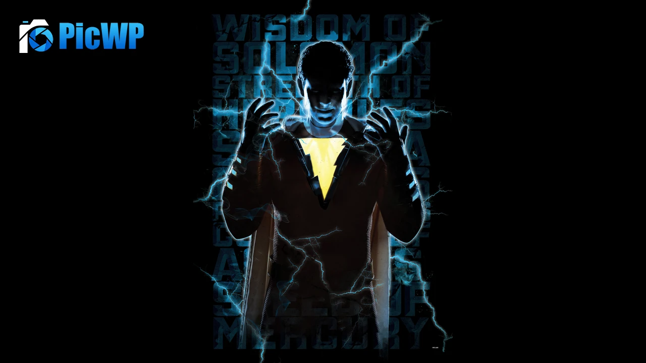 Shazam! Silhouette 6K PC Wallpaper