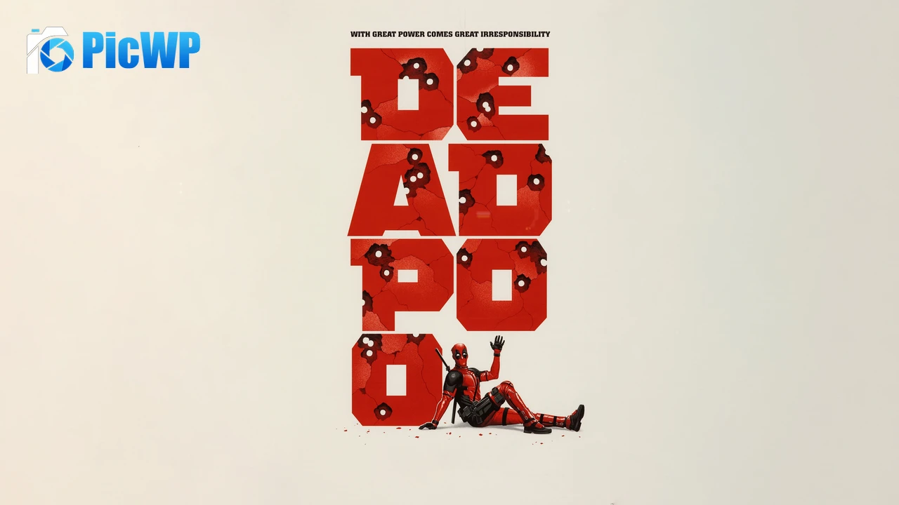 Deadpool Movie poster 6K PC Wallpaper