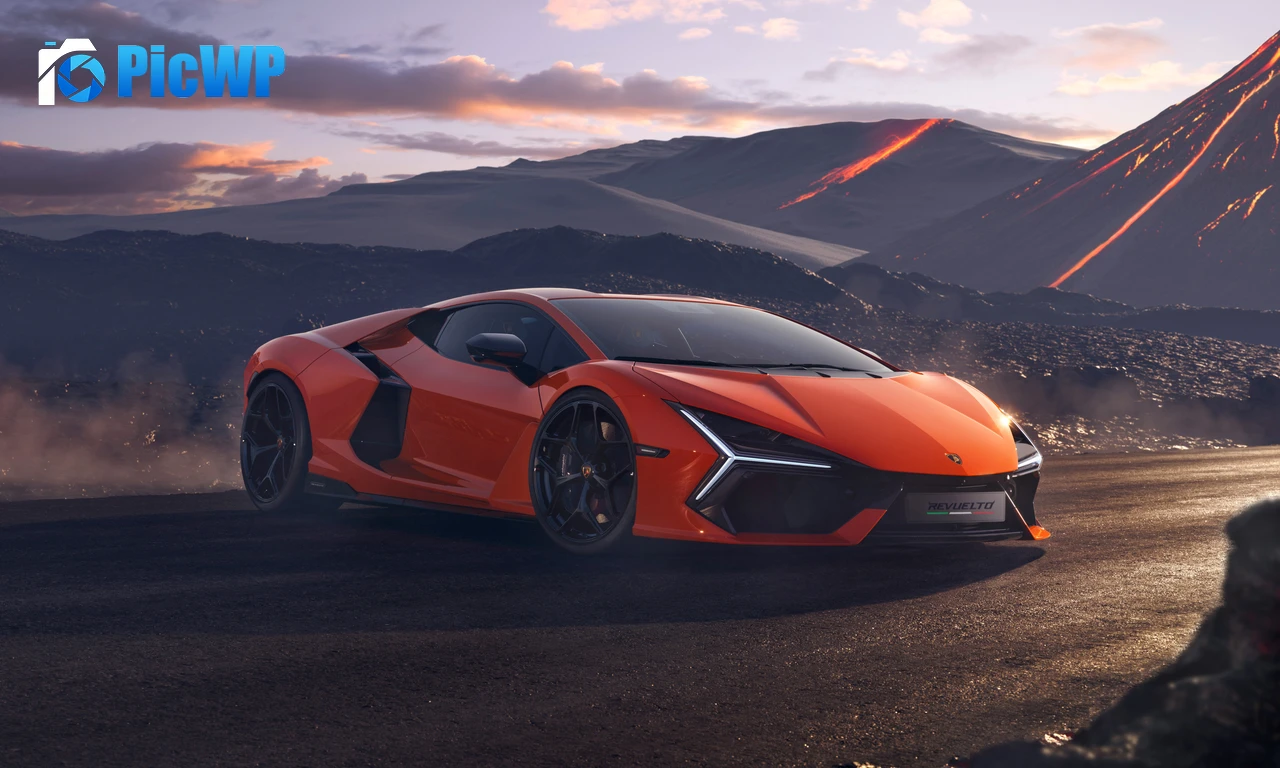 Lamborghini Revuelto Aesthetic 5K PC Wallpaper