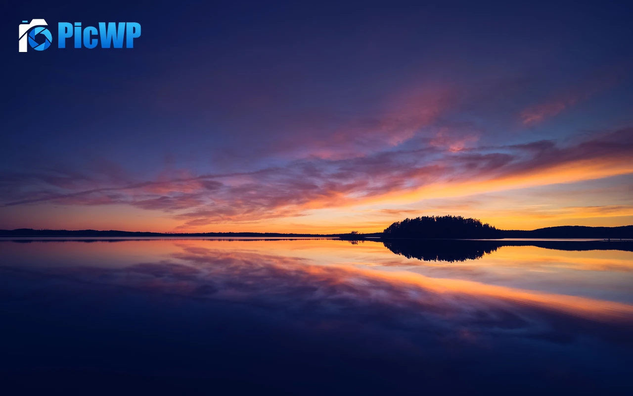 Sunset Evening 7K PC Wallpaper
