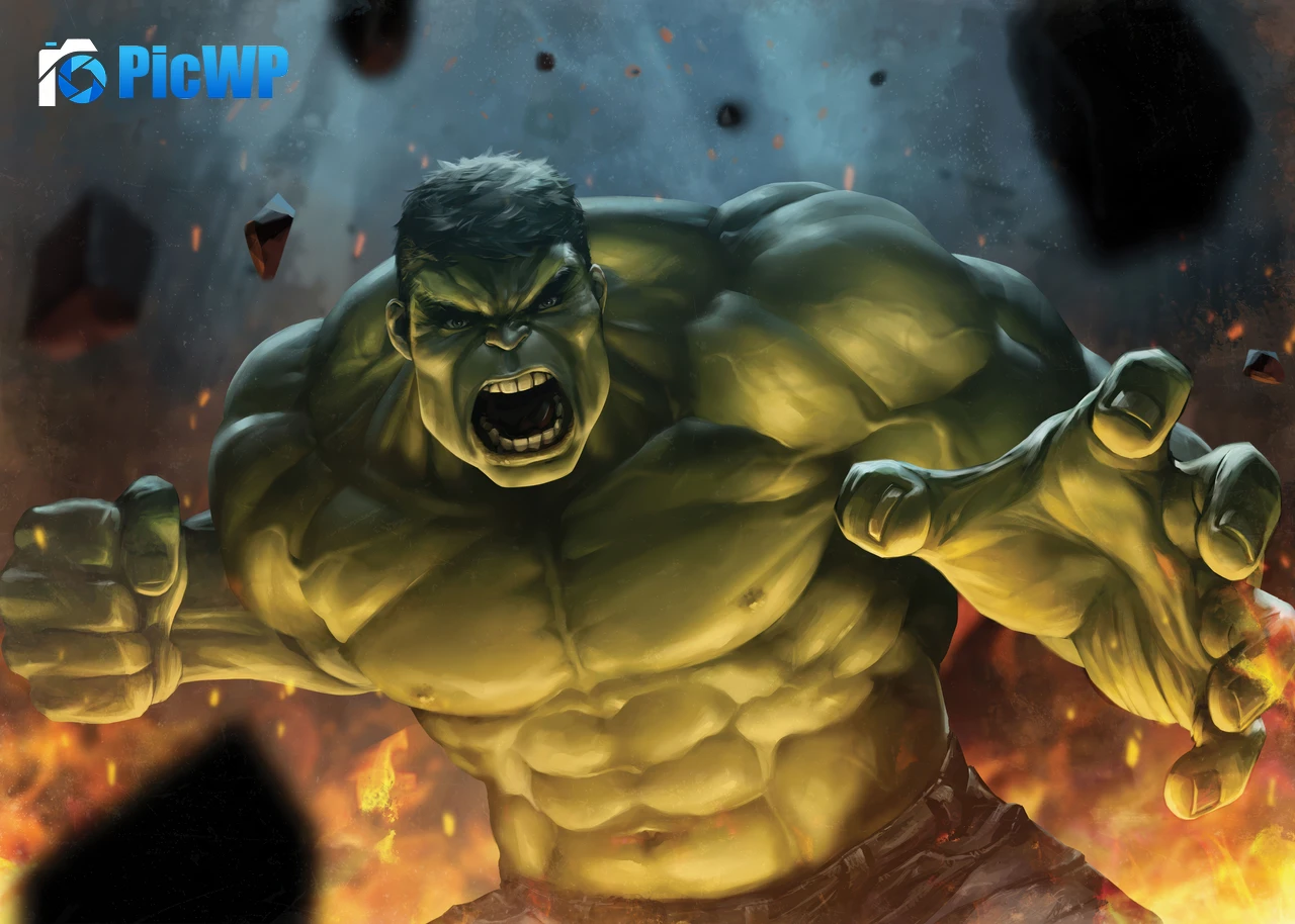 Hulk Artwork 6K PC Wallpaper