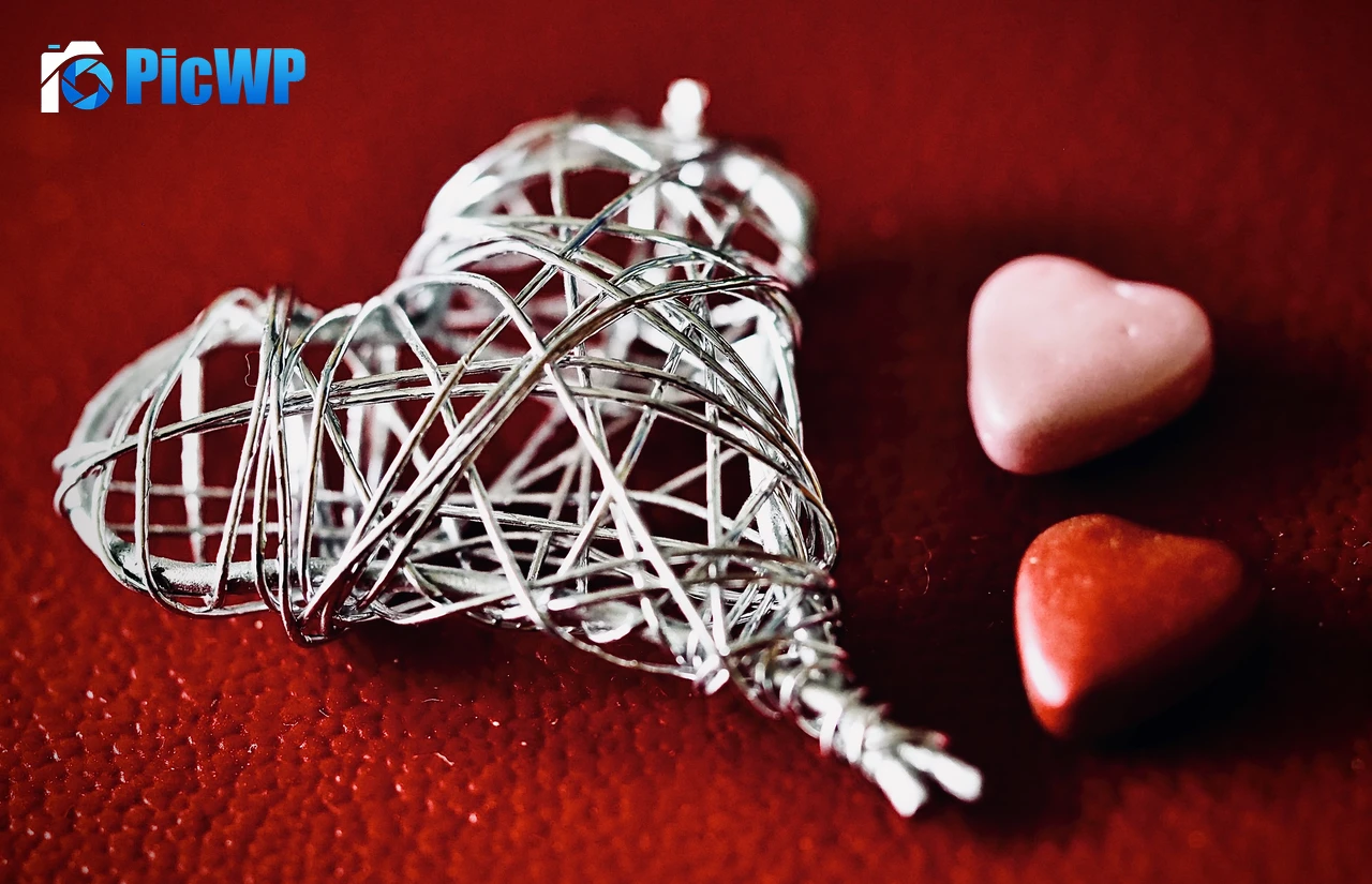 Love hearts Macro 5K PC Wallpaper
