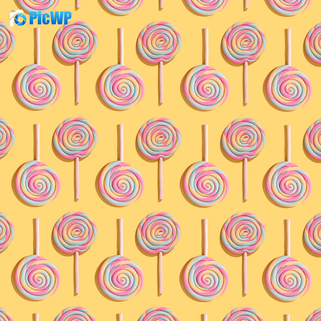 Lollipop Pattern 6K Fold Wallpaper