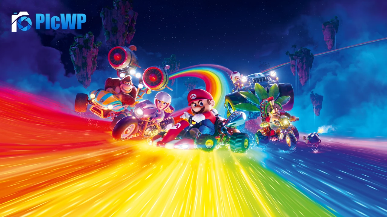 The Super Mario Bros. Movie 8K PC Wallpaper