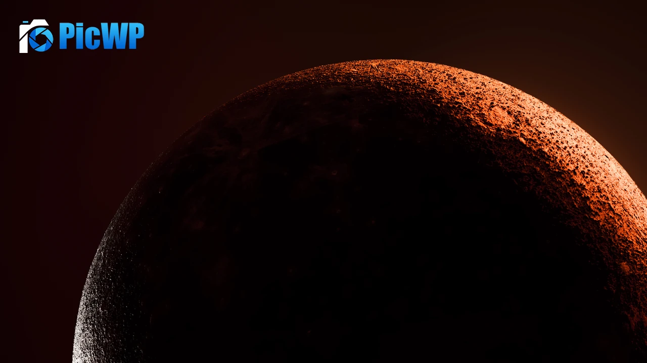 Moon CGI 6K PC Wallpaper