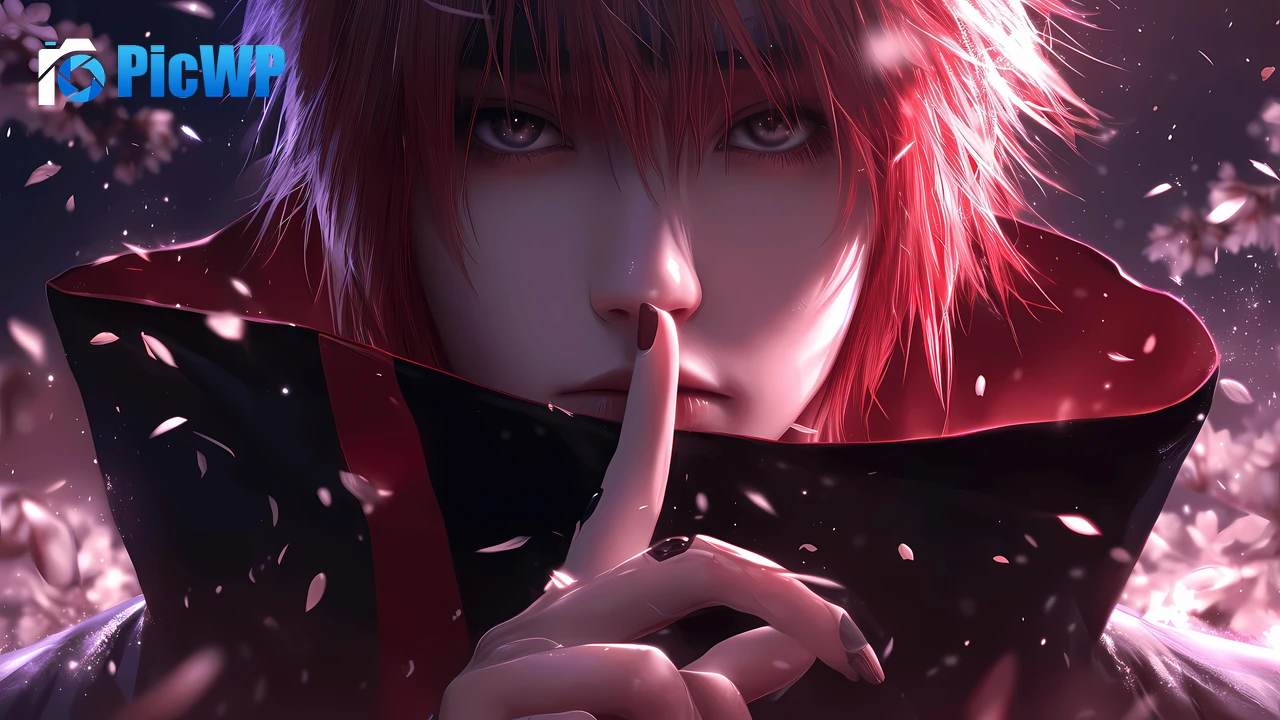 Itachi Uchiha Red aesthetic 6K PC Wallpaper