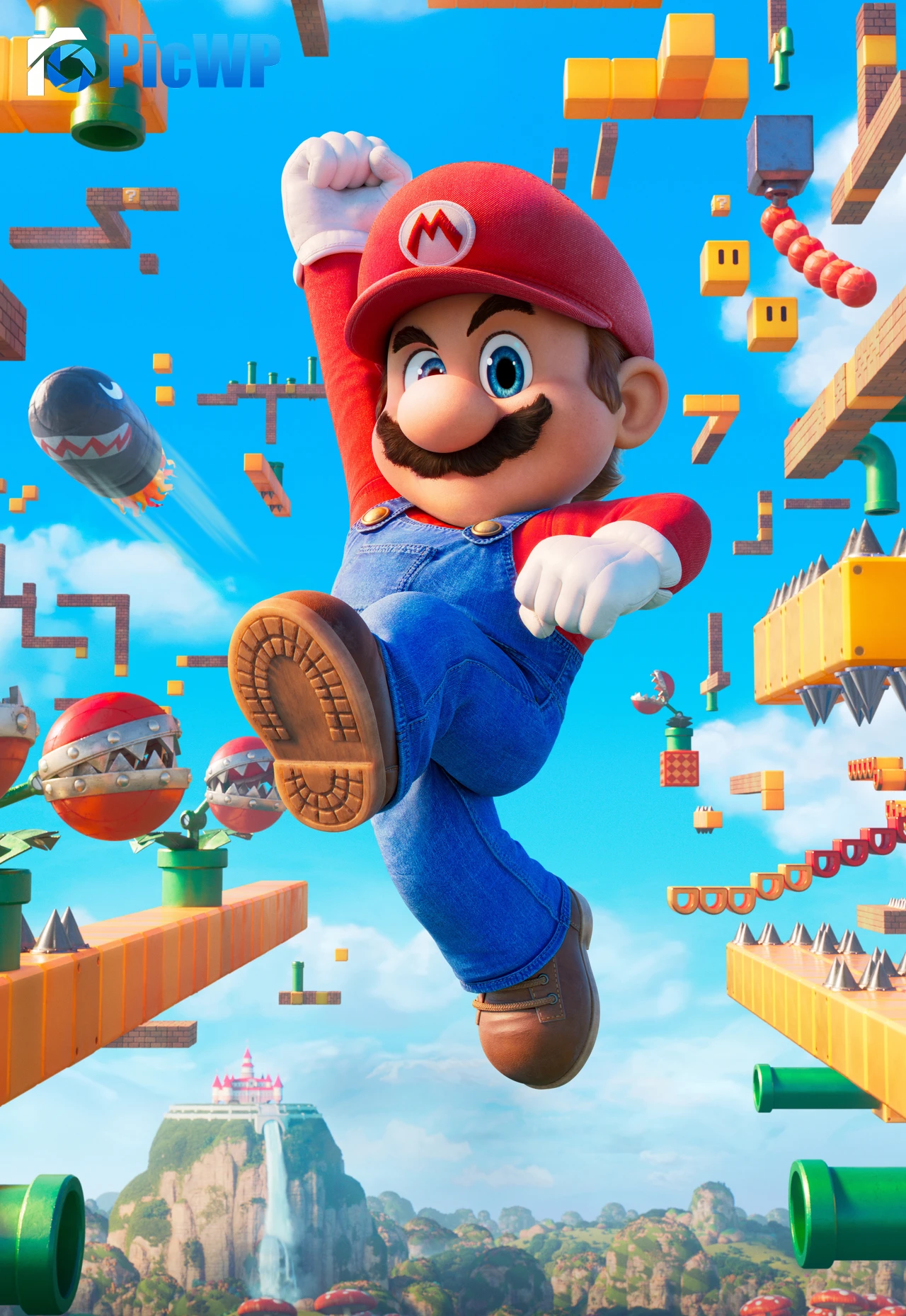 The Super Mario Bros. Movie 2023 Movies 6K Mobile Wallpaper