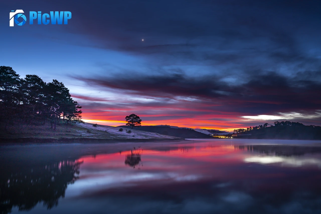 Sunset Golden hour 8K PC Wallpaper
