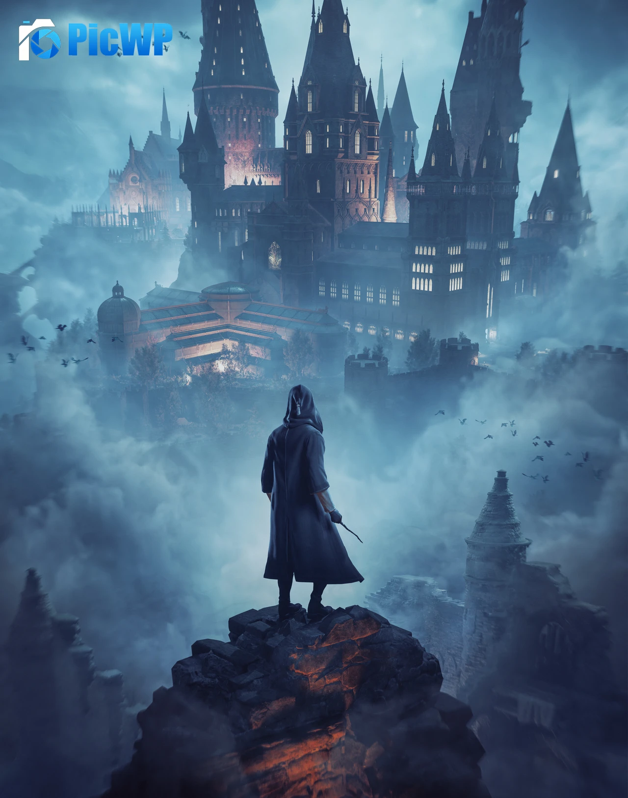 Hogwarts Legacy Amit Thakkar 7K Mobile Wallpaper