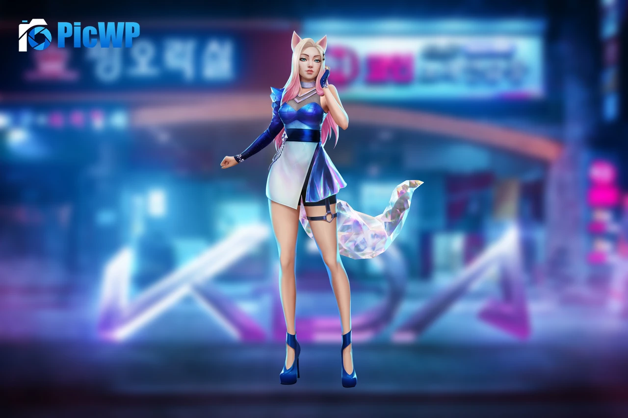 Ahri KDA 8K PC Wallpaper