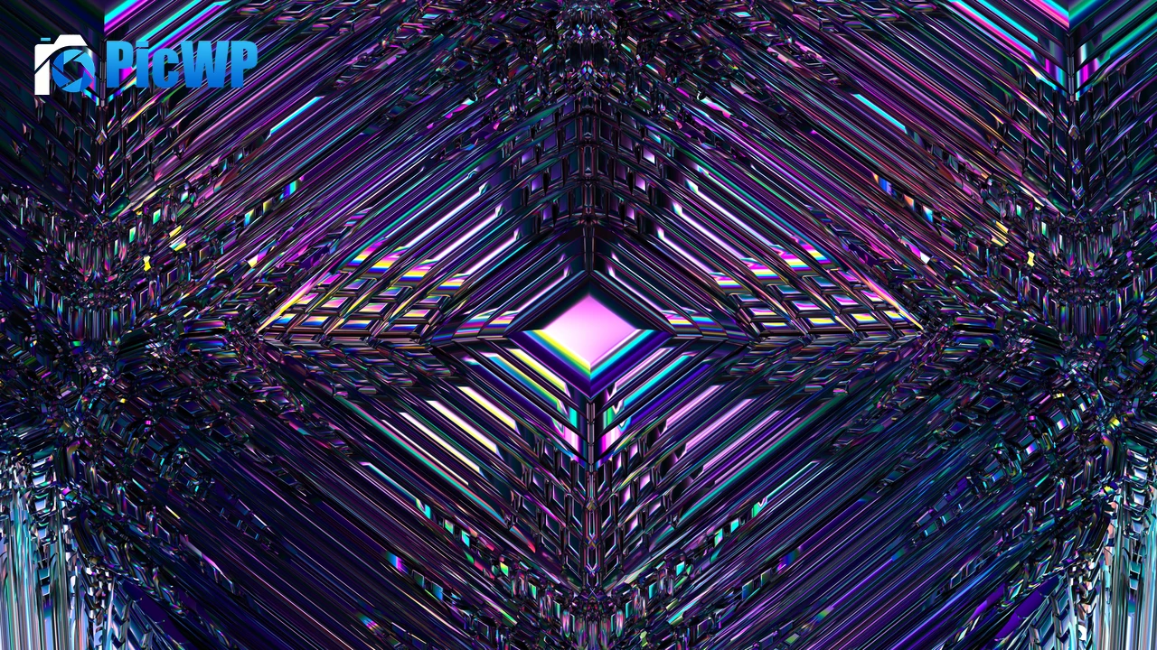 3D background Glossy 6K PC Wallpaper