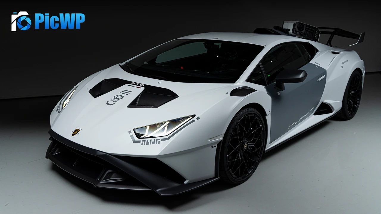 Lamborghini Huracán STO Time Chaser 8K PC Wallpaper