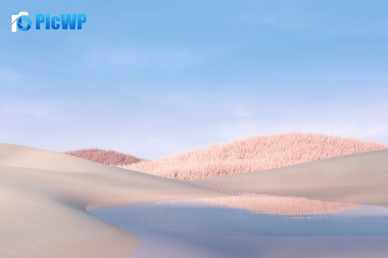Landscape Blue sky 8K PC Wallpaper