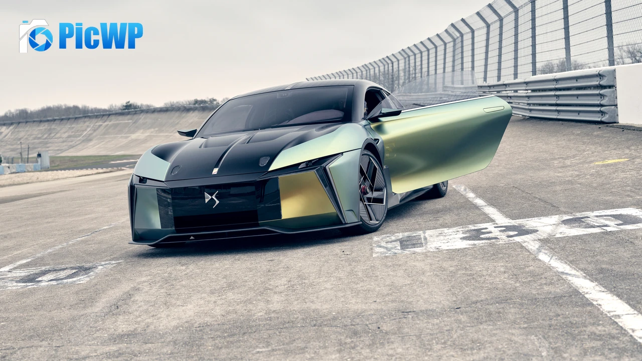 DS E-Tense Performance Concept Electric Sports cars 8K PC Wallpaper