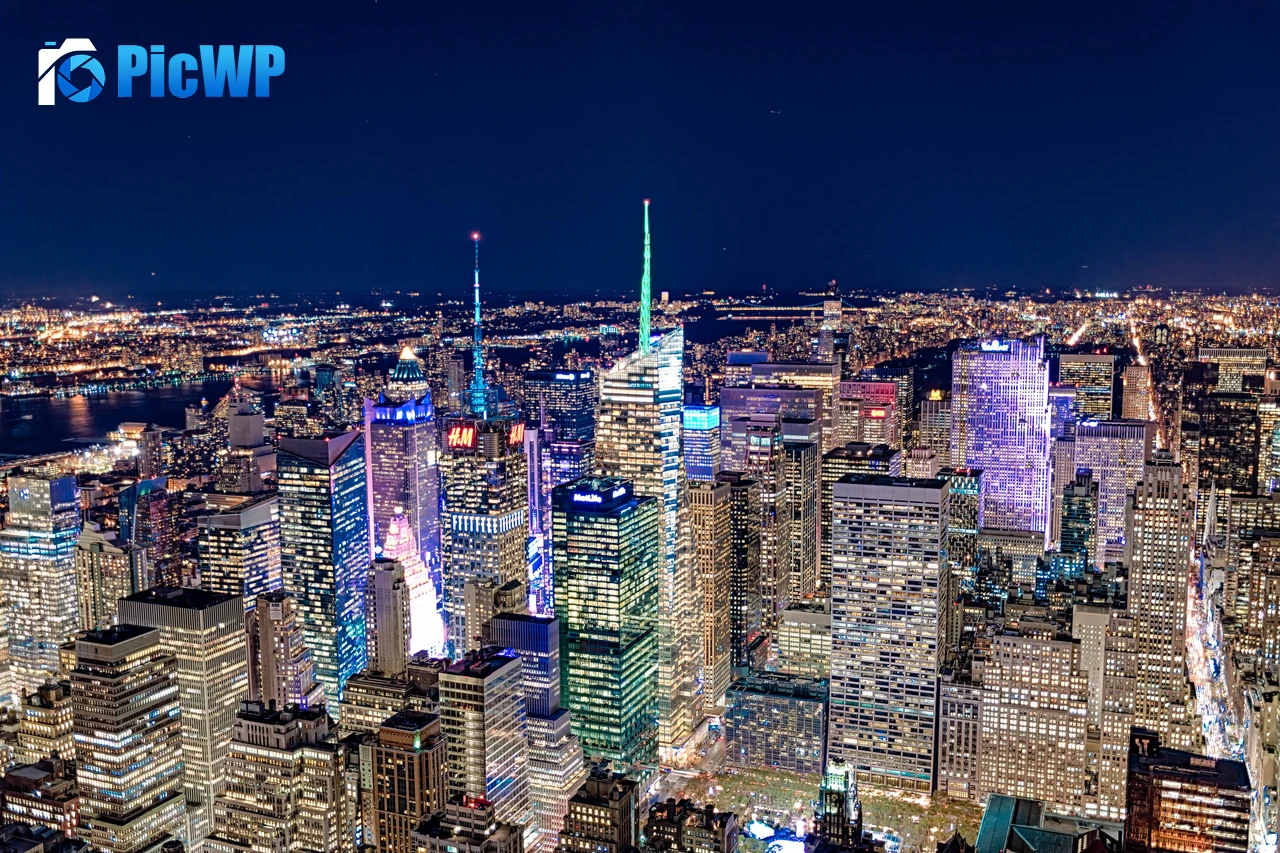 New York City Nightscape 6K PC Wallpaper