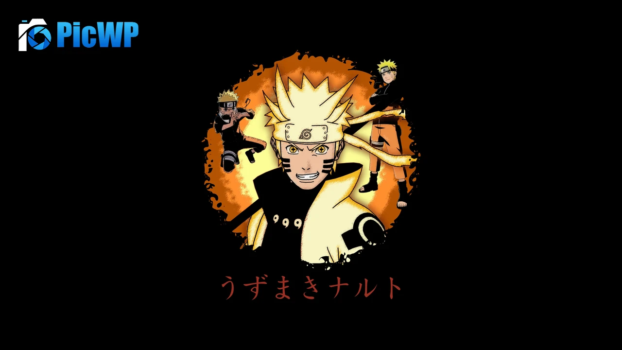 Naruto Uzumaki Dark theme 6K PC Wallpaper