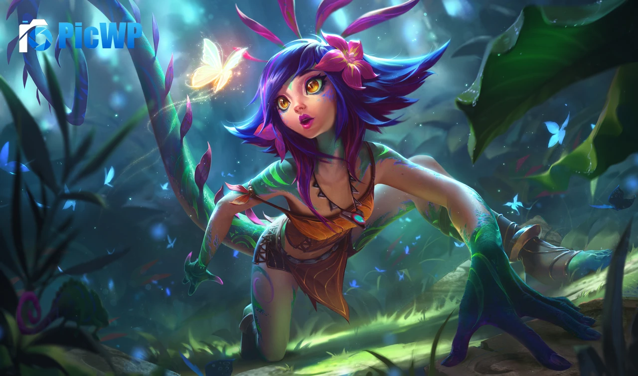 League of Legends Neeko 5K PC Wallpaper
