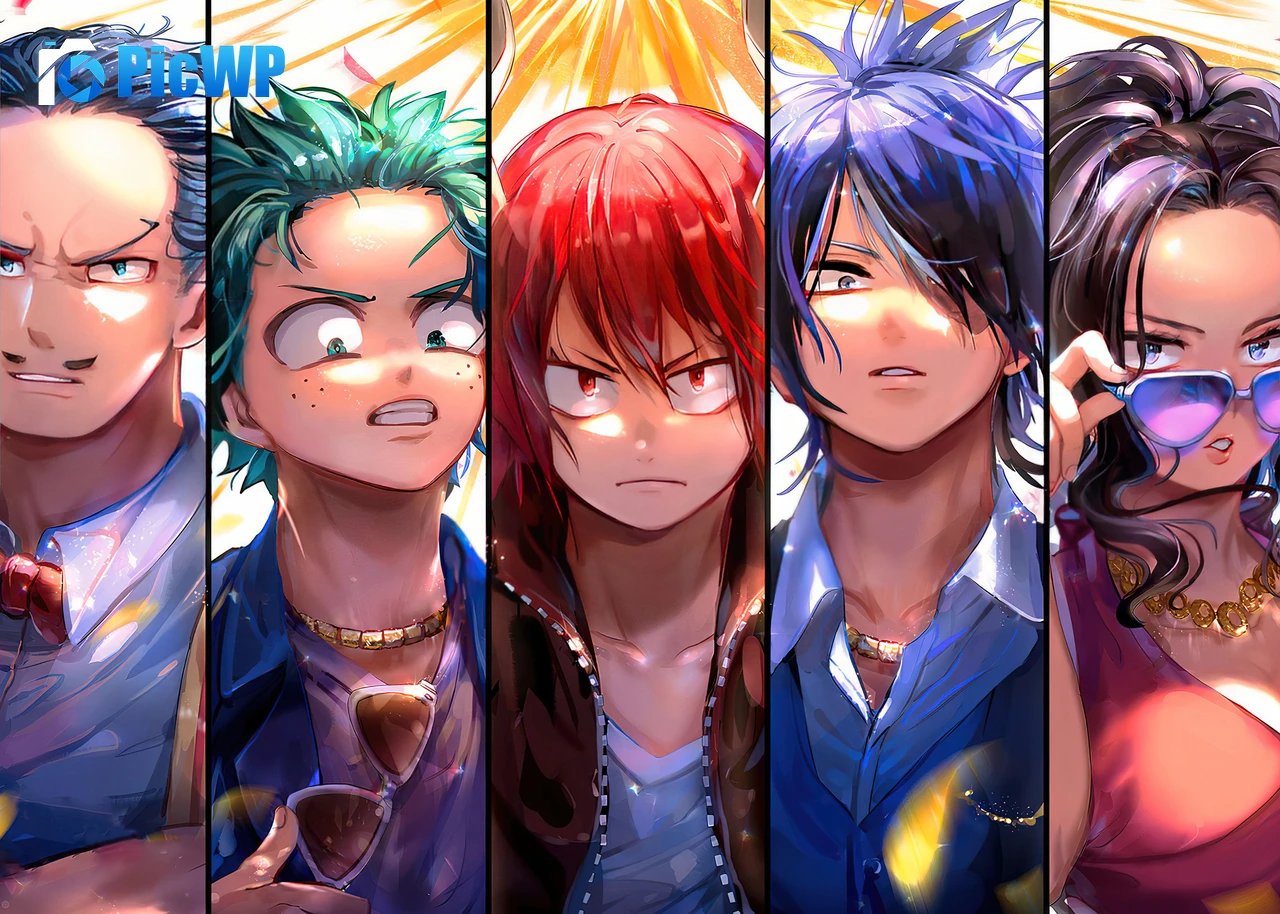 My Hero Academia Vertical 4K PC Wallpaper