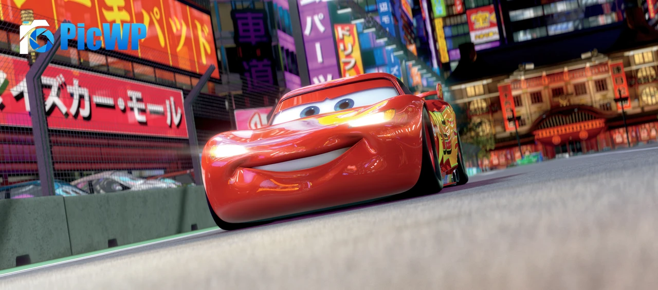 Lightning McQueen Ultrawide 7K Wide Wallpaper