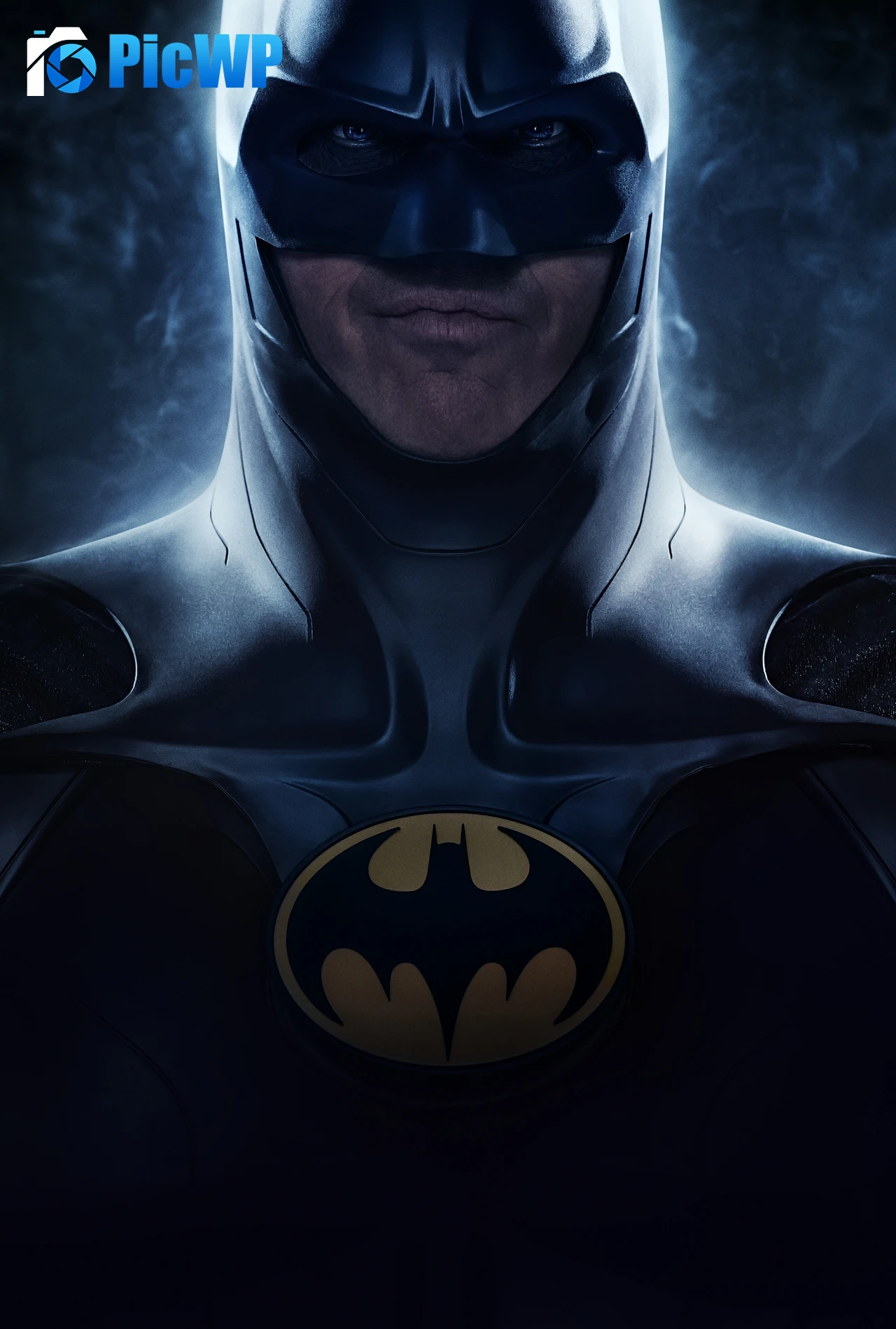 Michael Keaton as Batman The Flash 6K Mobile Wallpaper