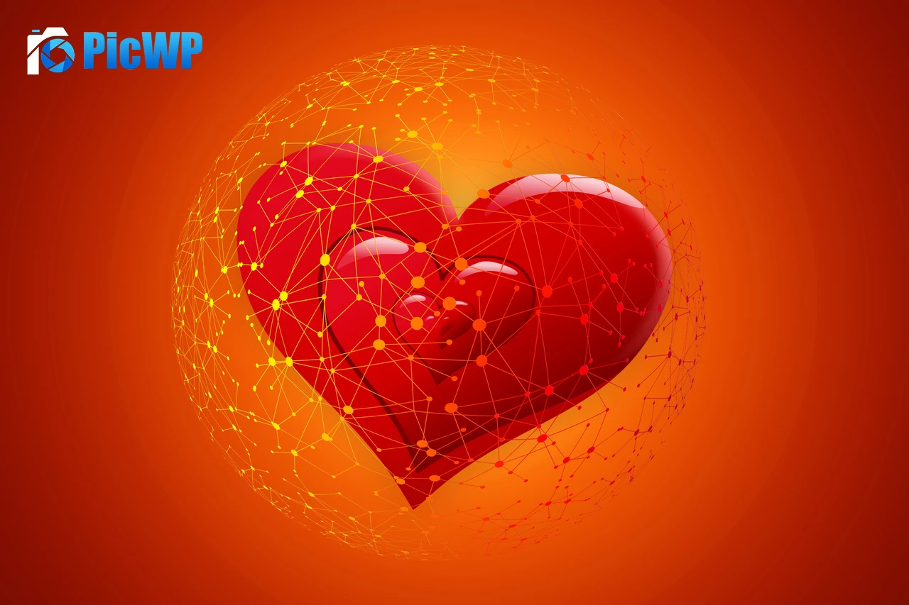 Love hearts Red hearts 6K PC Wallpaper