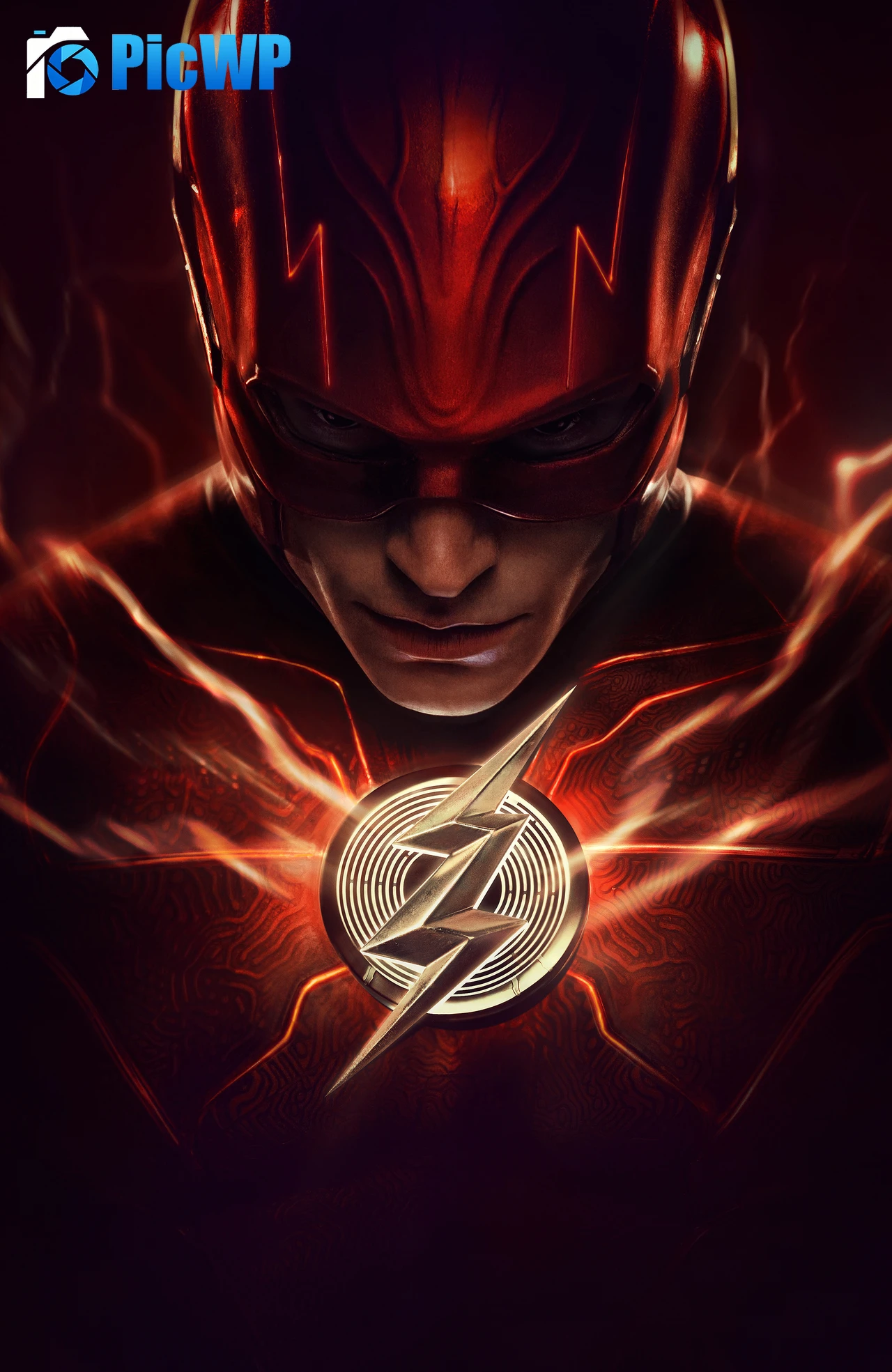 Ezra Miller as Barry Allen The Flash 6K Mobile Wallpaper