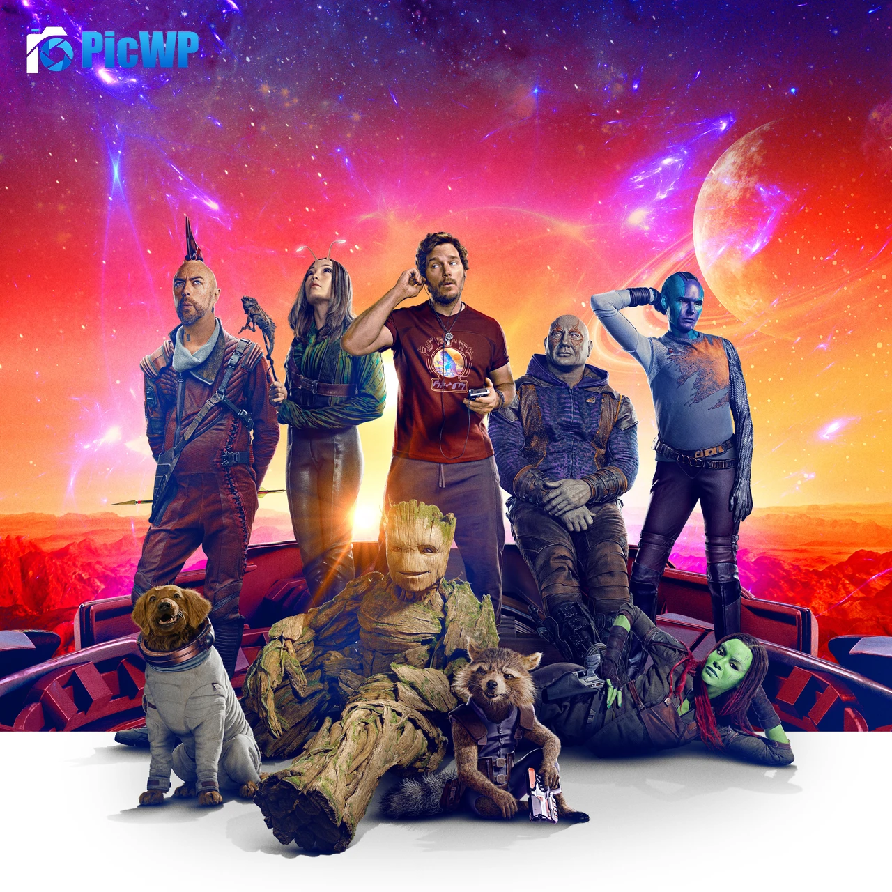 Guardians of the Galaxy Vol 3 8K Fold Wallpaper