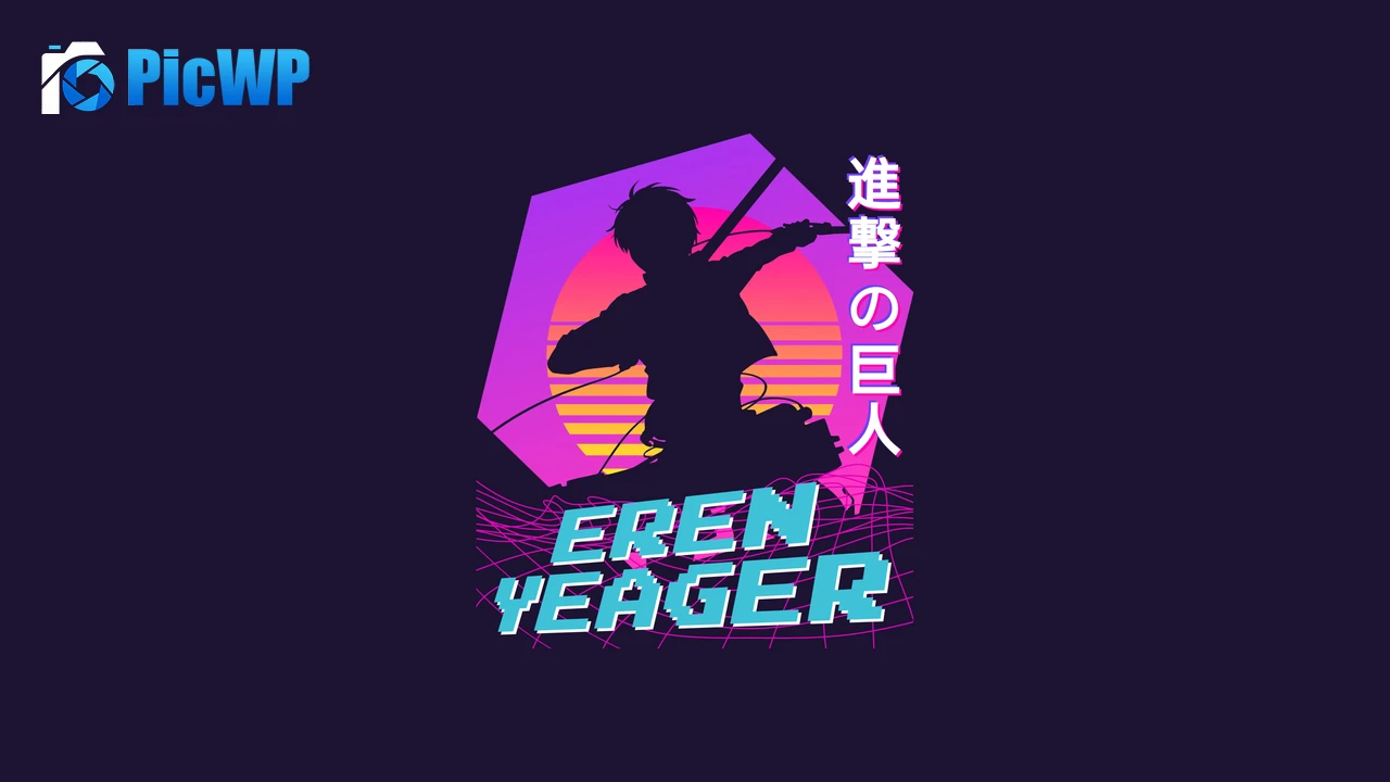 Eren Yeager Aesthetic anime 6K PC Wallpaper