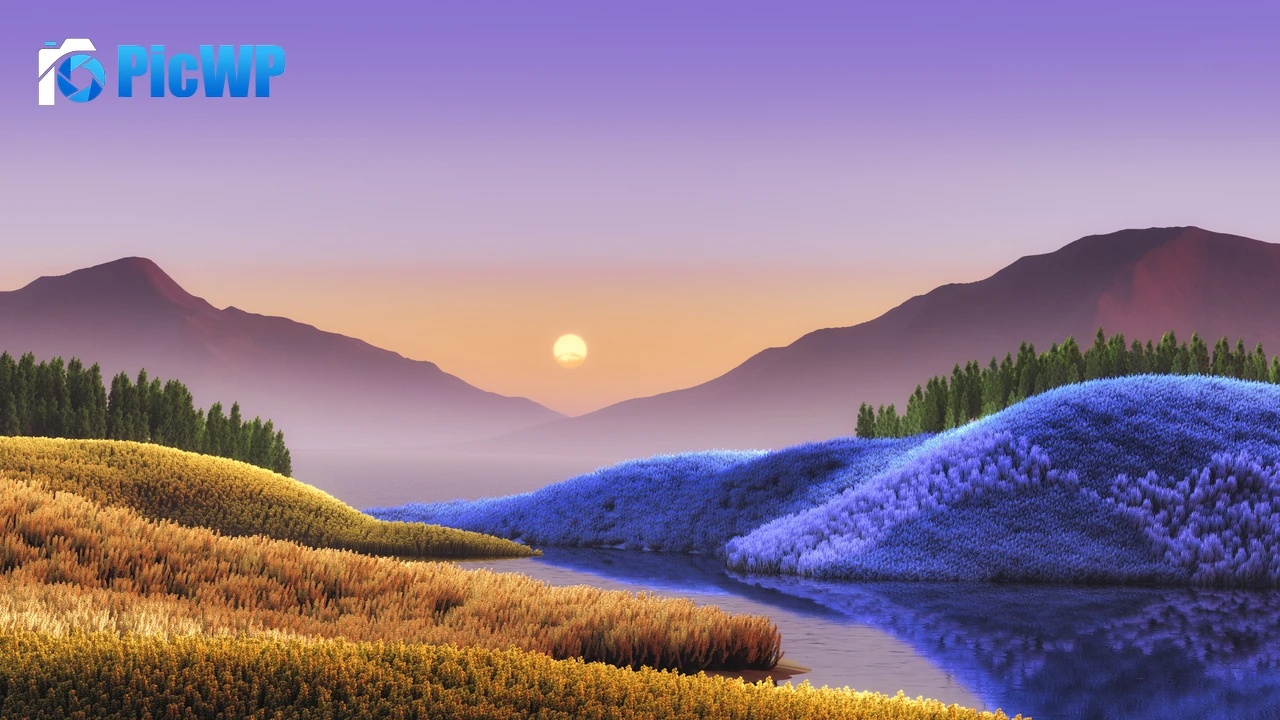 Dusk Landscape 5K PC Wallpaper
