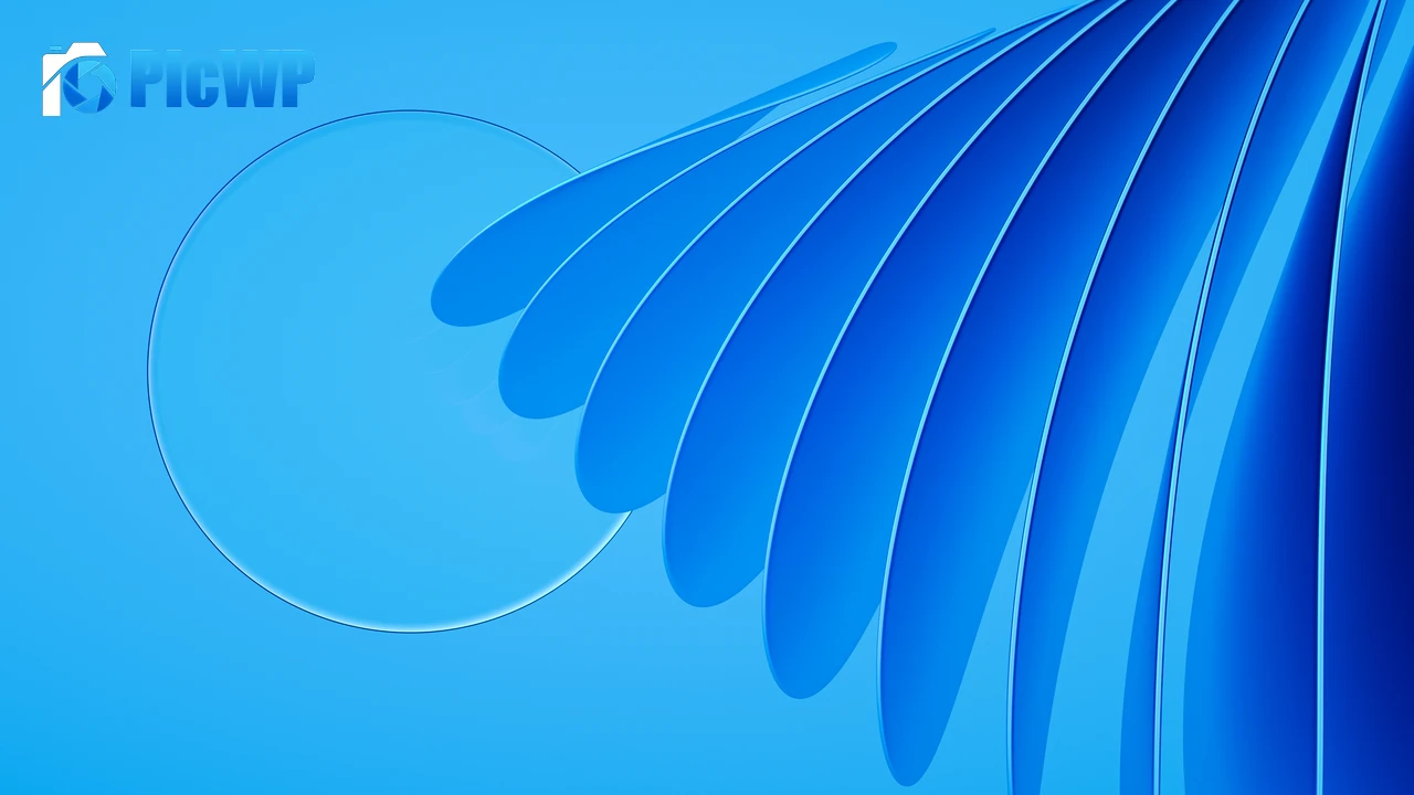 Glass Geometric 5K PC Wallpaper