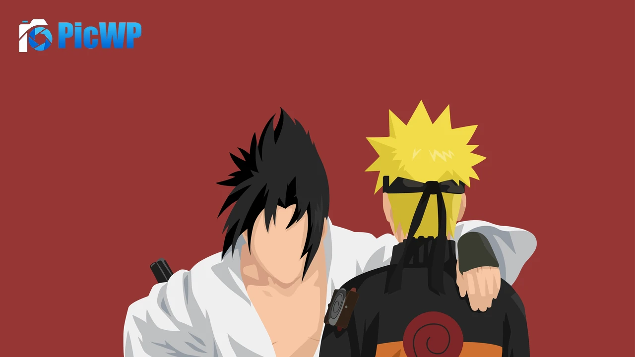 Sasuke Uchiha Naruto Uzumaki 9K PC Wallpaper