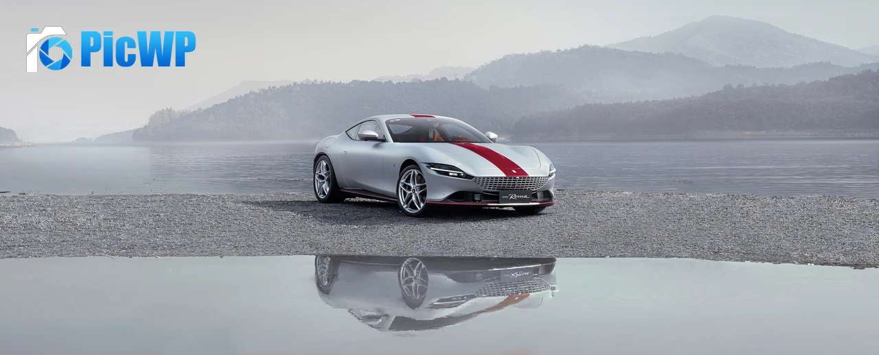 Ferrari Roma 10K 9K Wide Wallpaper