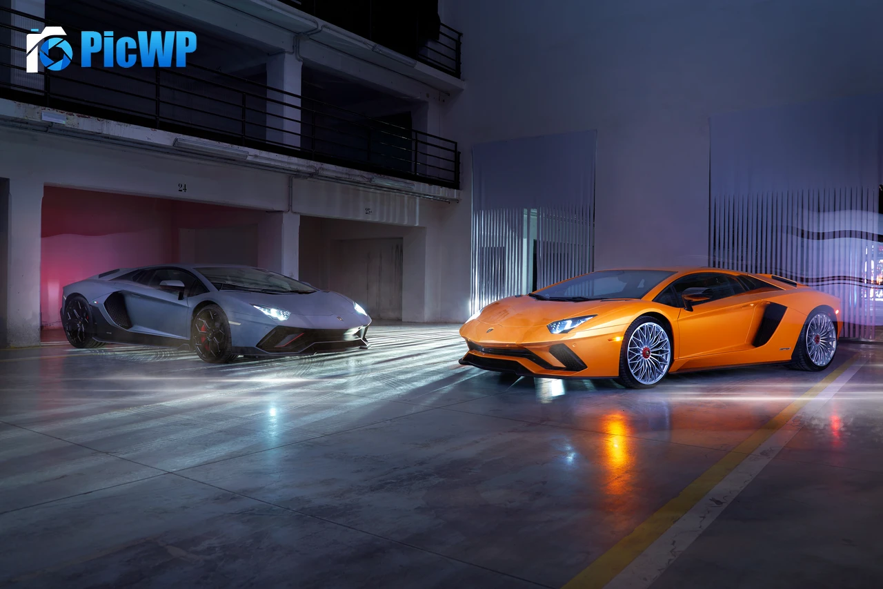 Lamborghini Aventador Sports cars 5K PC Wallpaper